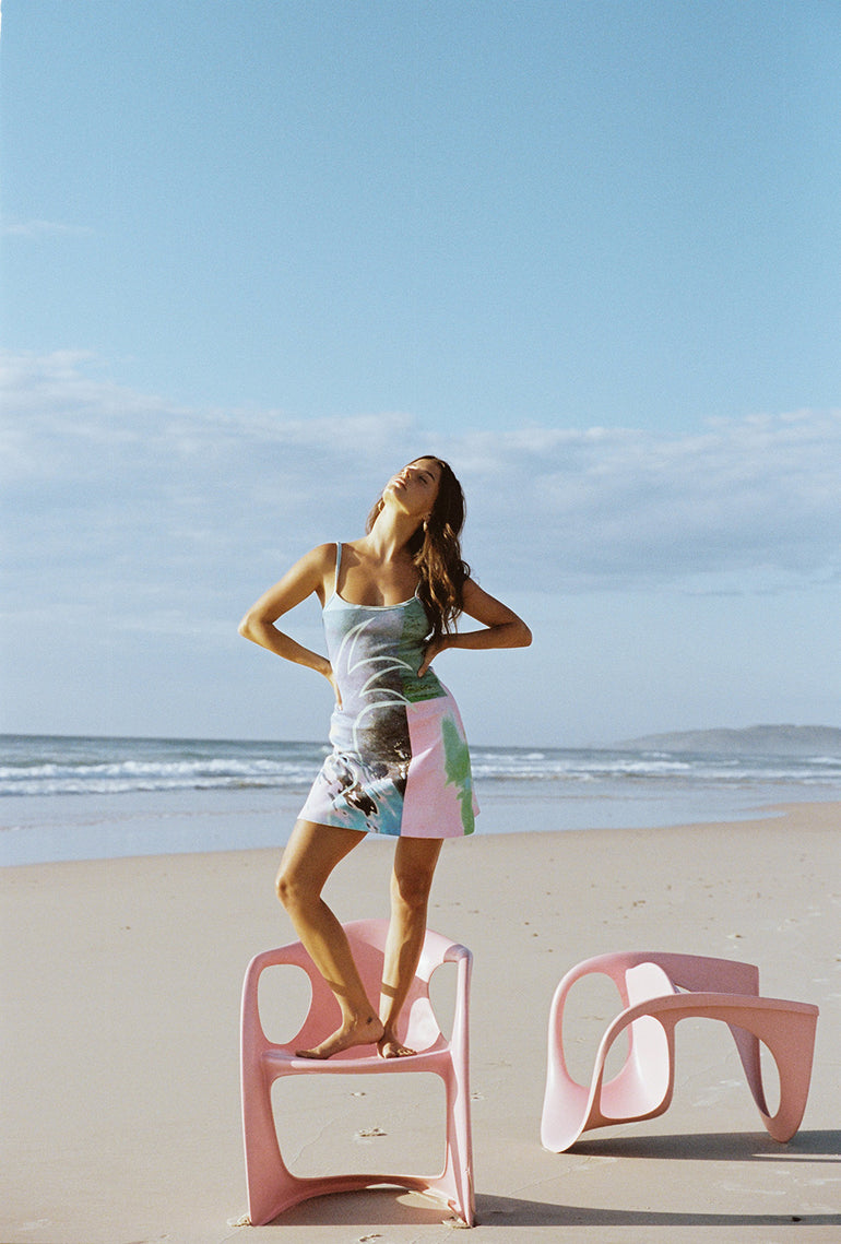 Summi Summi A Line Dress Hypnotic
