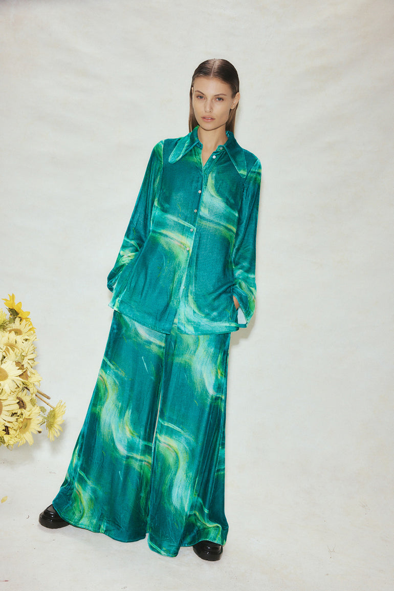 Alemais Felix Velvet Blouse
