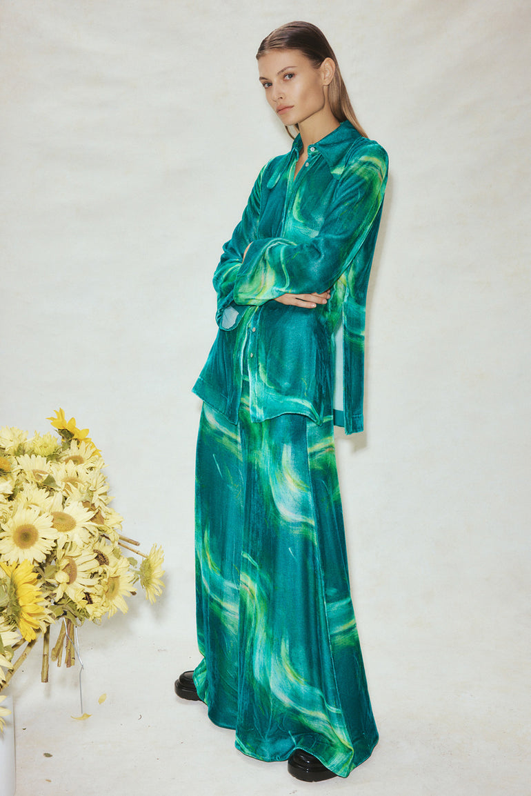Alemais Felix Velvet Blouse