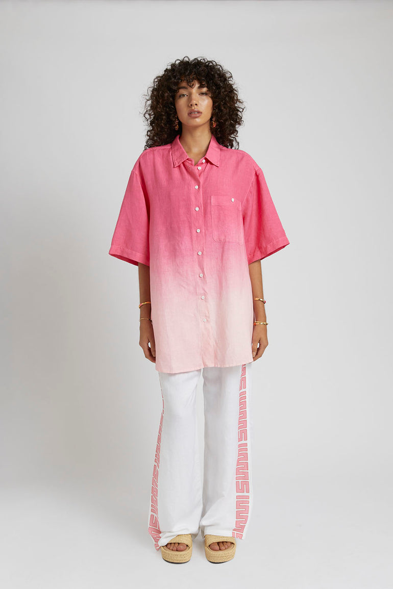 Summi Summi Big Shirt Pink Fade