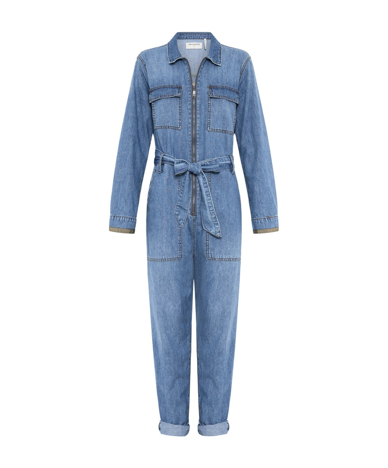 One Teaspoon Ciao Blue Claudia Overall