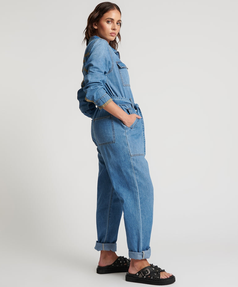 One Teaspoon Ciao Blue Claudia Overall