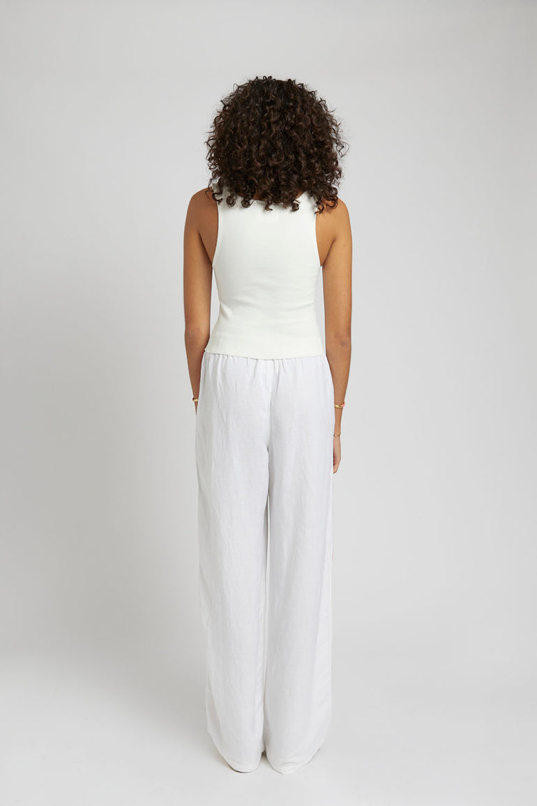Summi Summi Square Tank Top White Sand