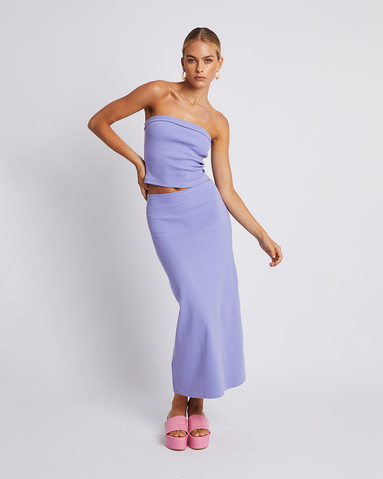 Summi Summi Midi Skirt Lilac