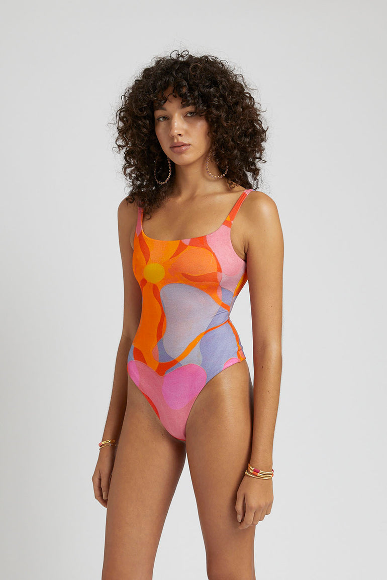 Summi Summi Stevie Bodysuit Melted Blooms