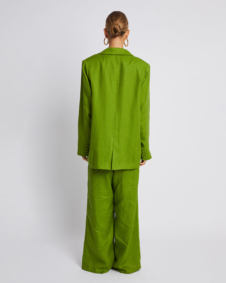 Summi Summi Oversized Blazer Olive