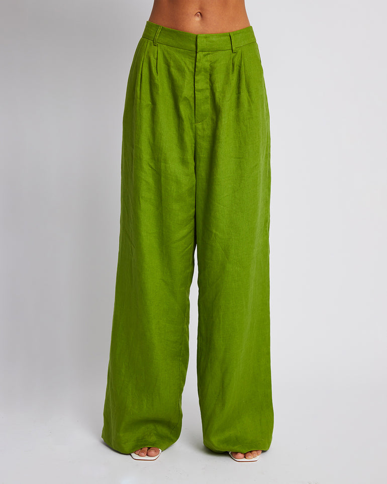 Summi Summi Wide Leg Trousers Olive