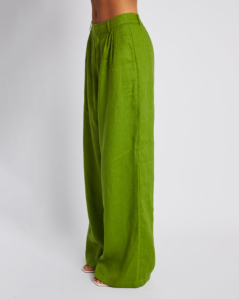 Summi Summi Wide Leg Trousers Olive