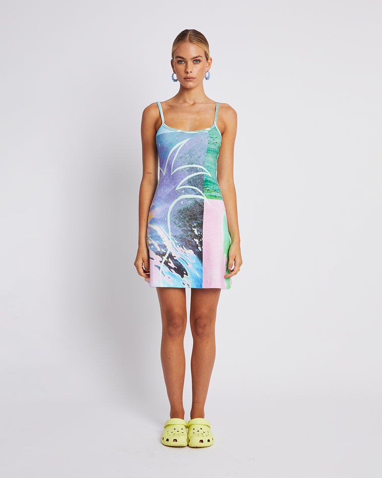 Summi Summi A Line Dress Hypnotic