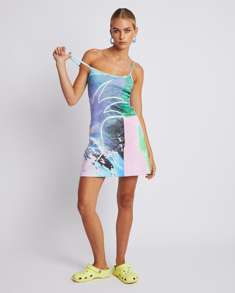 Summi Summi A Line Dress Hypnotic
