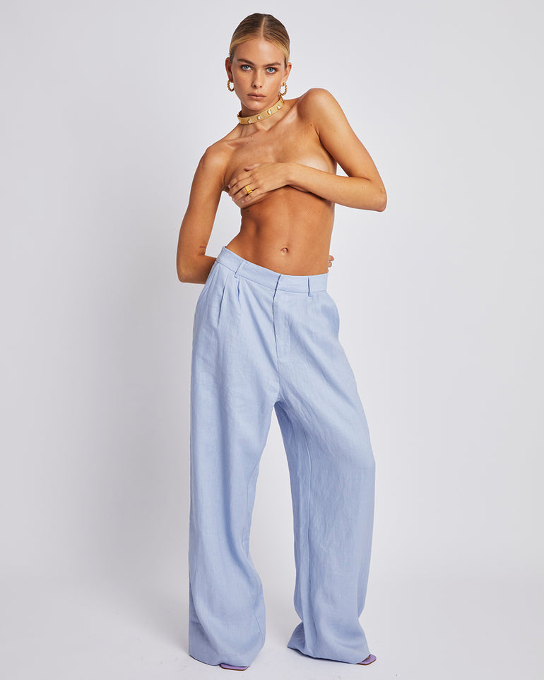 Summi Summi Wide Leg Trousers Alice Blue