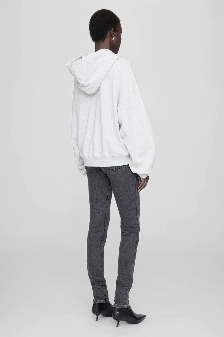 Anine Bing Alec Hoodie Heather Grey