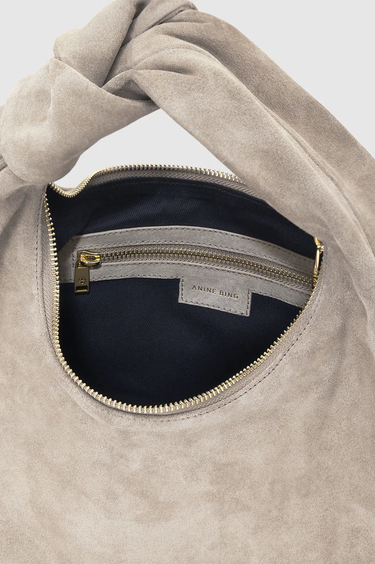 Anine Bing Grace Bag Taupe Suede