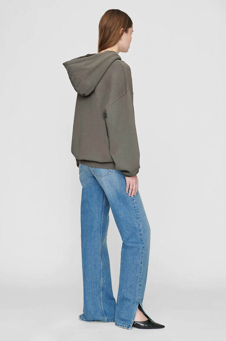 Anine Bing Harvey Sweatshirt Dusty Olive