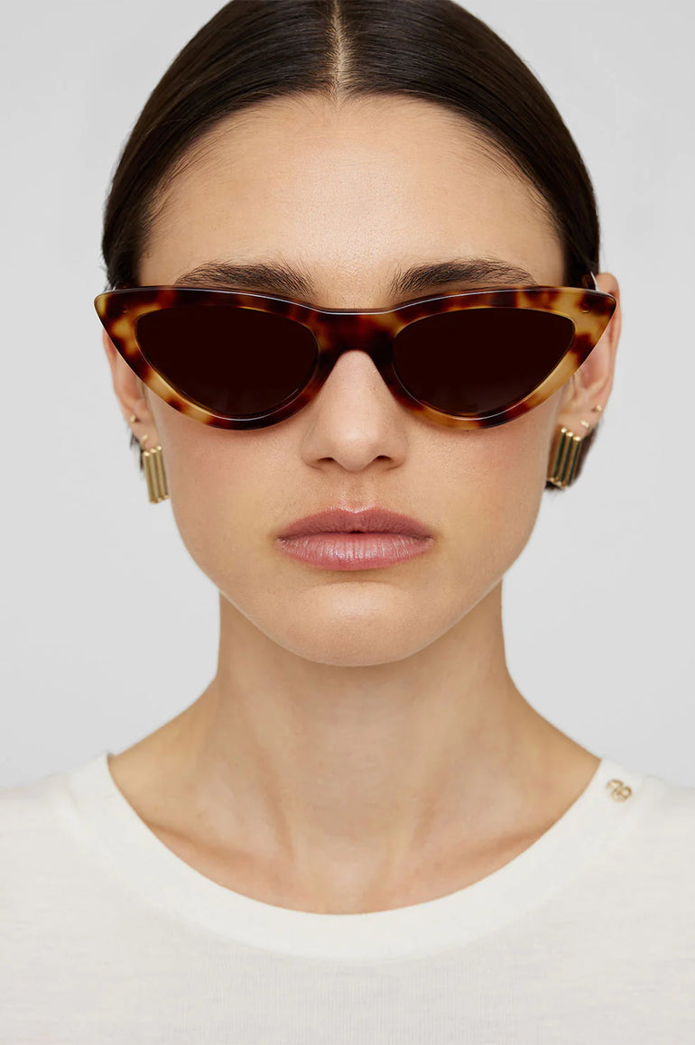 Anine Bing Jodie Sunglasses Tortoise