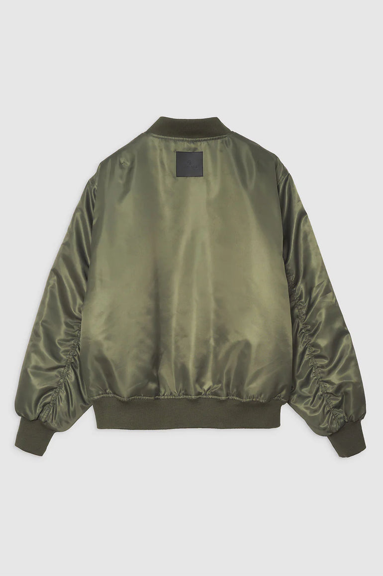 Anine Bing Leon Bomber Army Green