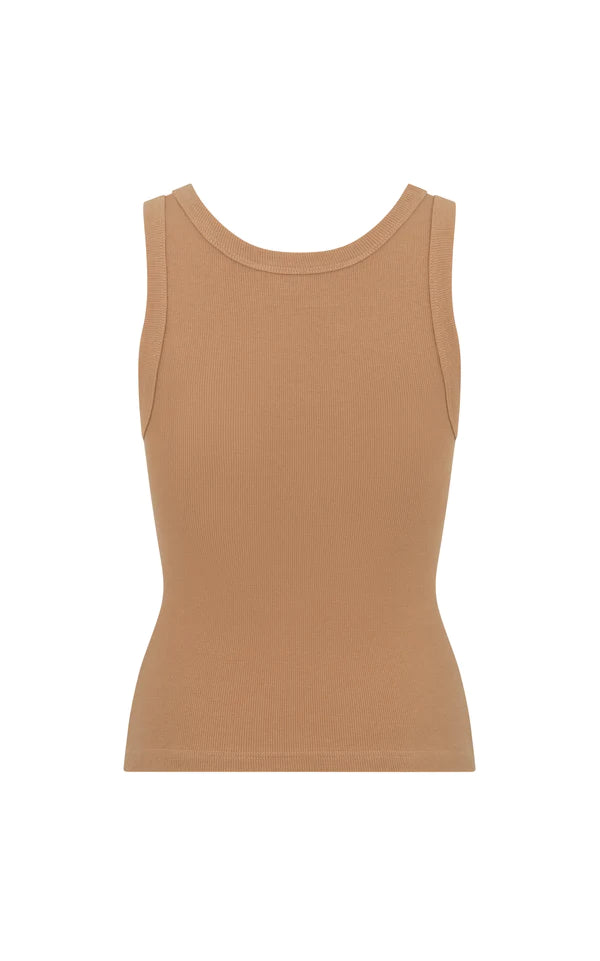 Araminta James Classic Tank Coffee