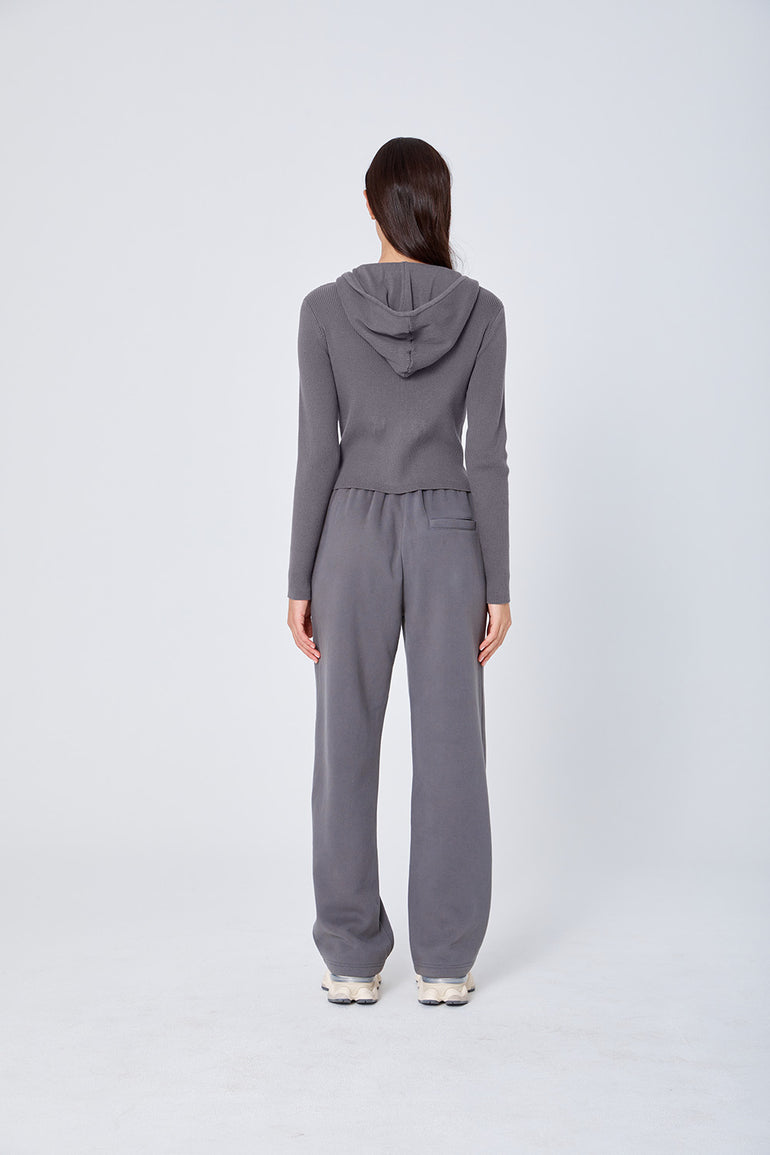Atoir x Rozalia The Zip Cardigan Stone