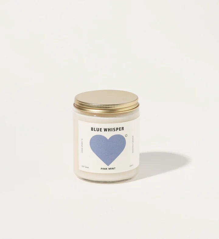 Pinkmint Blue Whisper Soy Candle 220g