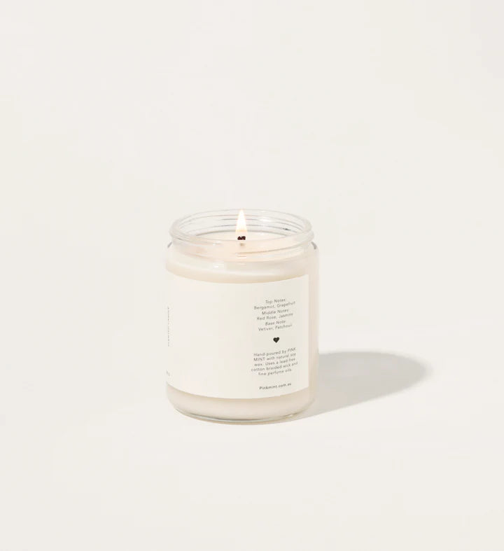 Pinkmint Apple Mimosa Soy Candle 220g