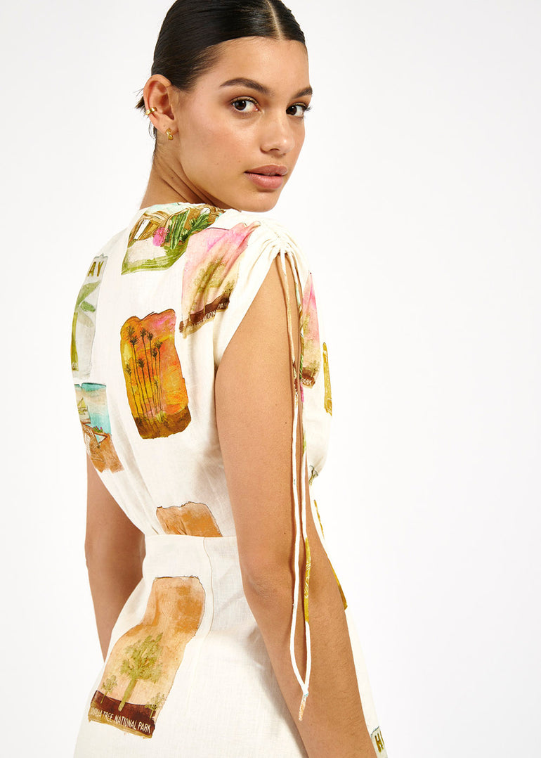 Roame Gable Dress Desert Vista