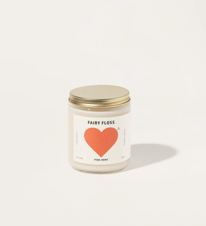 Pinkmint Fairy Floss Soy Candle 220g