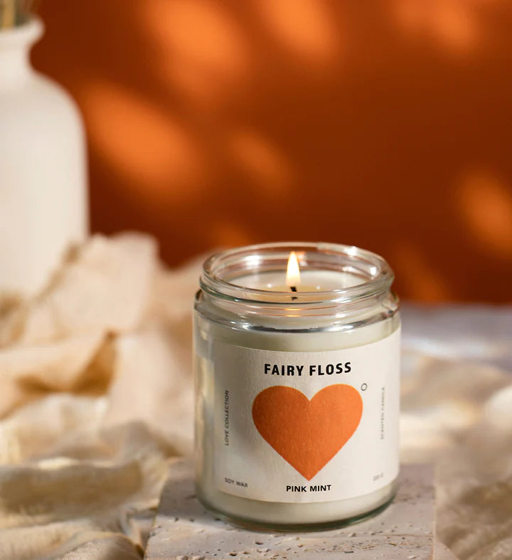 Pinkmint Fairy Floss Soy Candle 220g