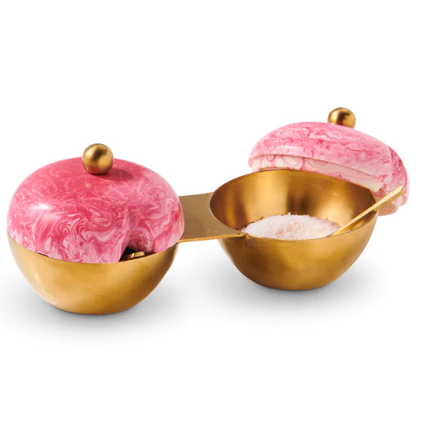 Kip&Co Pink Marble Salt Dish