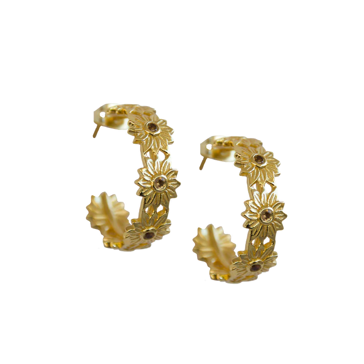 Mountain & Moon Kareena Earrings Citrine