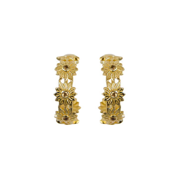Mountain & Moon Kareena Earrings Citrine
