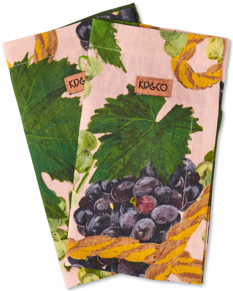Kip&Co The Vine Linen 4P Napkin Set