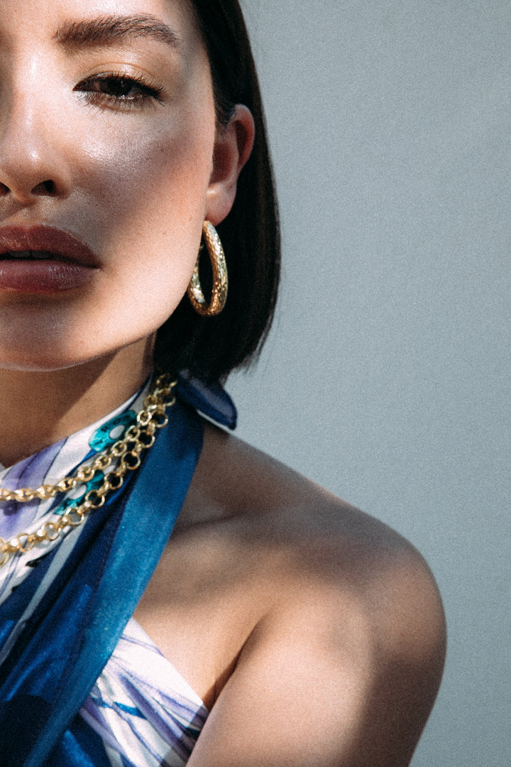 Mountain & Moon Kitty Hoops