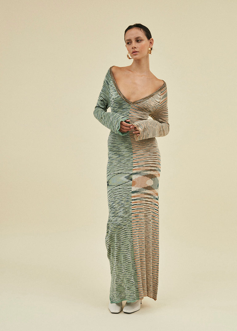 Kinga Csilla Pentacles Maxi Dress