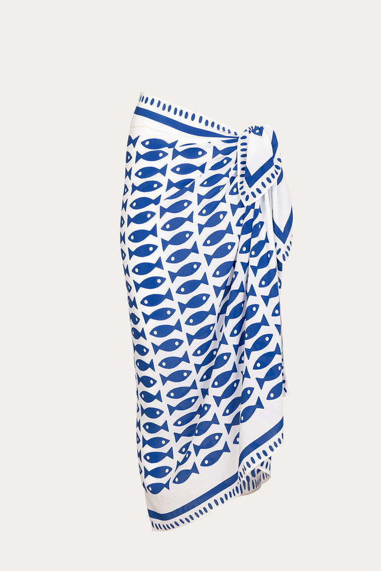 Peté Pareo Sardine Silk Pareo