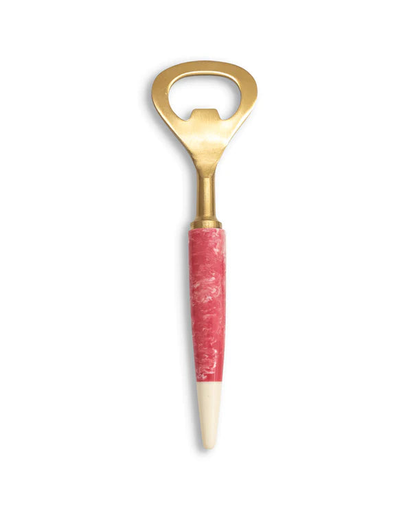 Kip&Co Pink Marble Bottle Opener