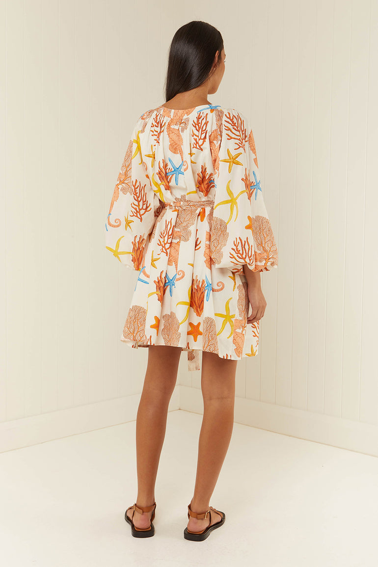 Palm Noosa Sardinia Dress Coral