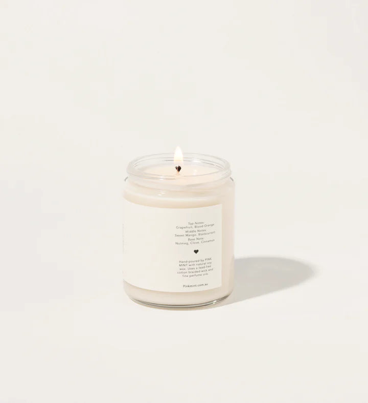 Pinkmint Ruby Grapefruit Soy Candle 220g