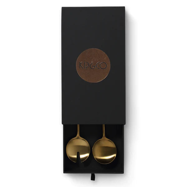 Kip&Co Smokey Amber Salad Servers