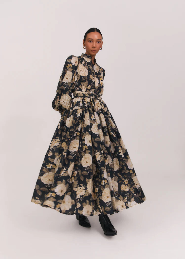 Morton Mac Adele Dress Melrose Floral