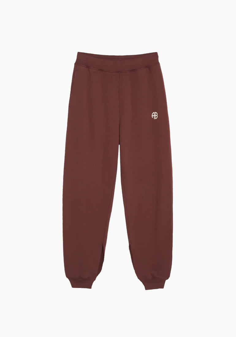 Anine Bing Tyler Jogger Dark Cherry