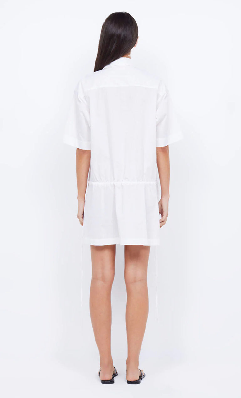 Bec & Bridge Lennox Shirt Mini Dress Ivory