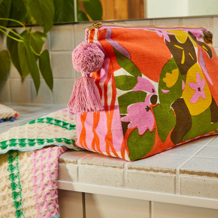 Sage X Clare Camarillo Cosmetic Bag