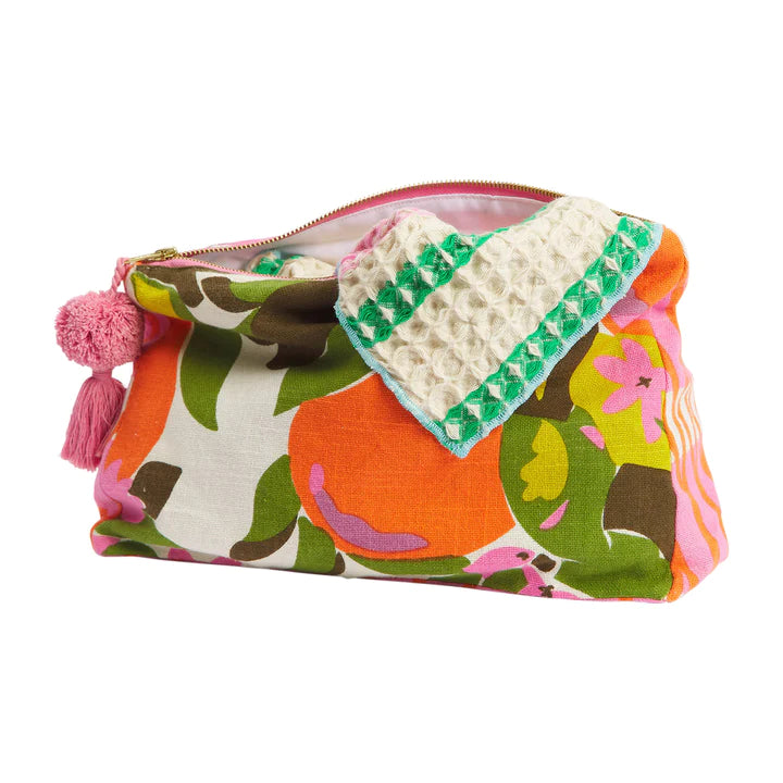 Sage X Clare Camarillo Cosmetic Bag