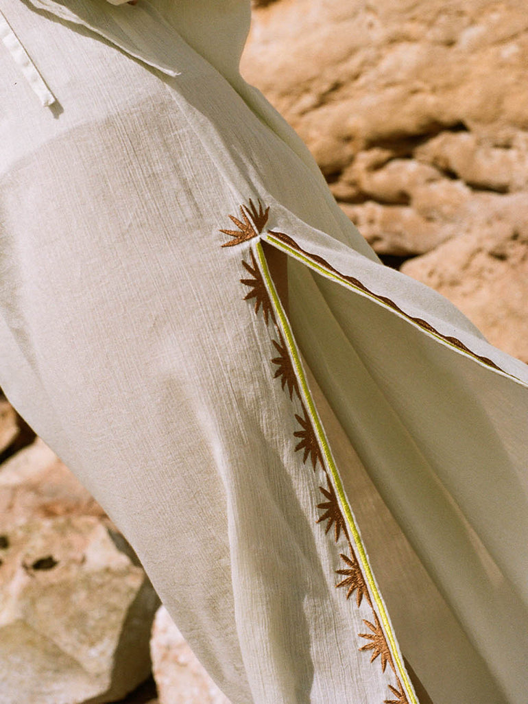 Soleil Soleil Andre Dress Helios Embroidery