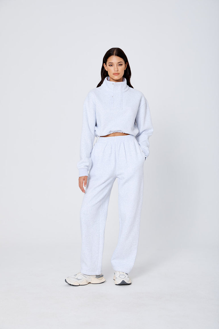 Atoir x Rozalia The Straight Leg Track Pant Grey Marle