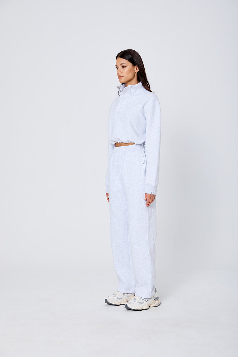 Atoir x Rozalia The Straight Leg Track Pant Grey Marle