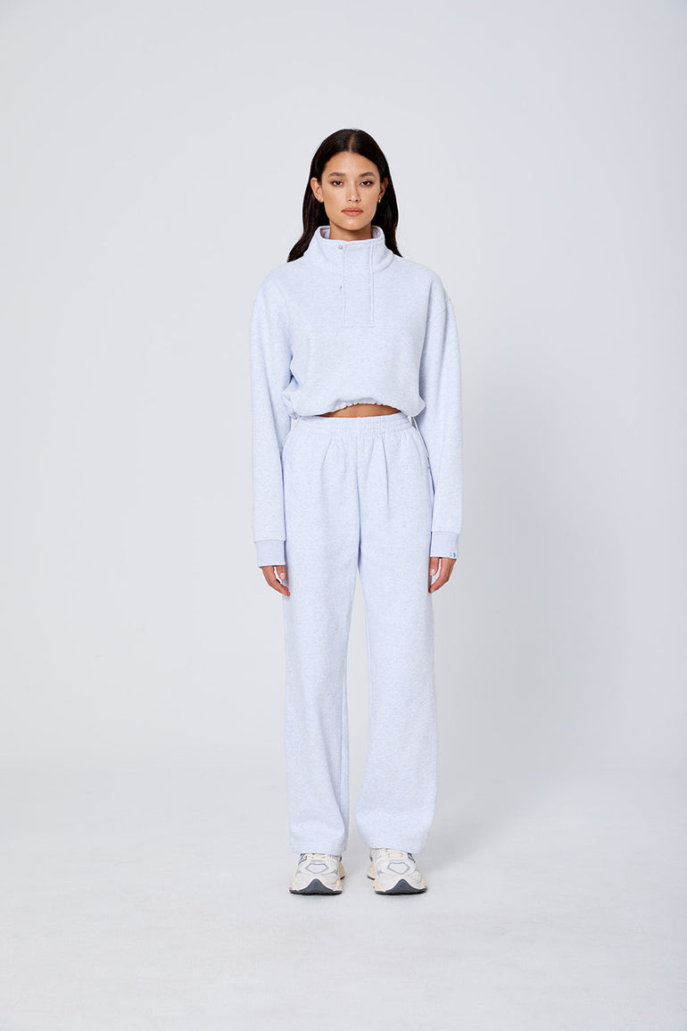 Atoir x Rozalia The Straight Leg Track Pant Grey Marle