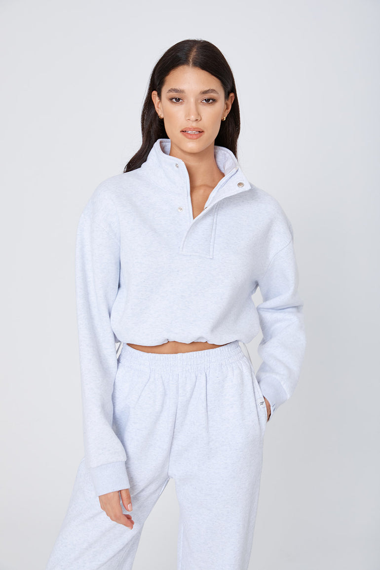 Atoir x Rozalia The Straight Leg Track Pant Grey Marle