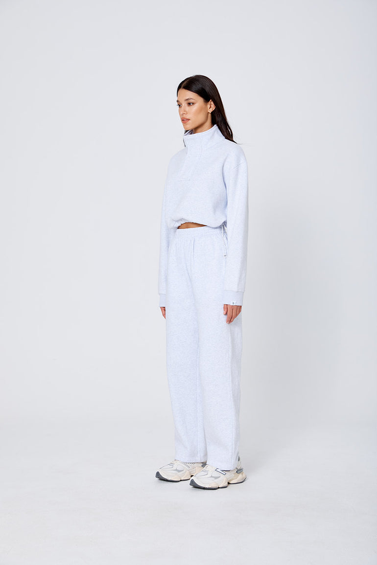 Atoir x Rozalia The Straight Leg Track Pant Grey Marle