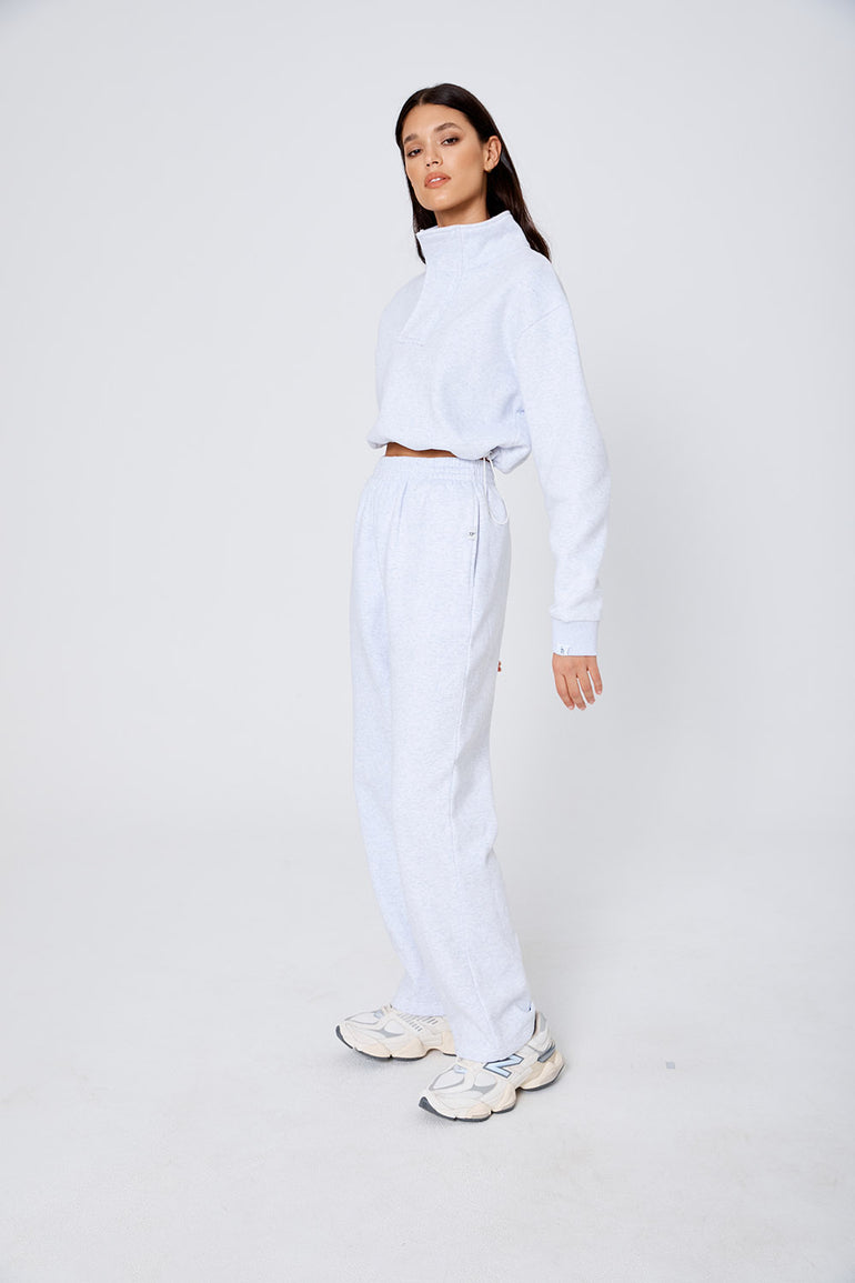 Atoir x Rozalia The Straight Leg Track Pant Grey Marle